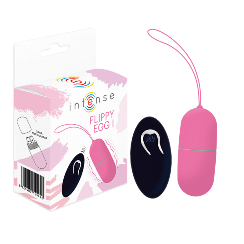 Intense Flippy I Ovetto Vibrante con Telecomando Rosa