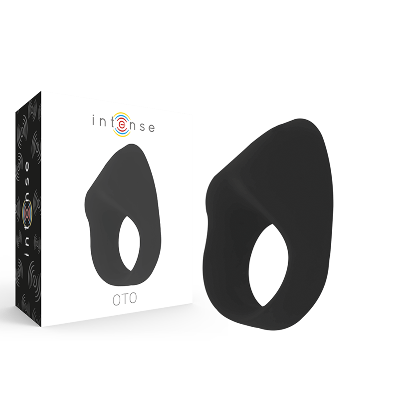 Intense Oto Anello Vibrante Ricaricabile 20 Velocità Nero