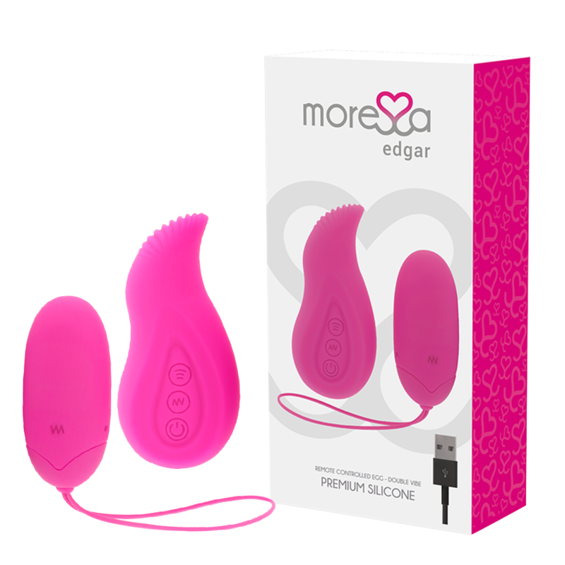 Amoressa Edgar Stimolatore e Ovetto Vibrante con Telecomando – immagine 2