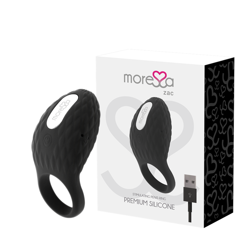 Moressa Zac Premium Anello Vibrante Ricaricabile