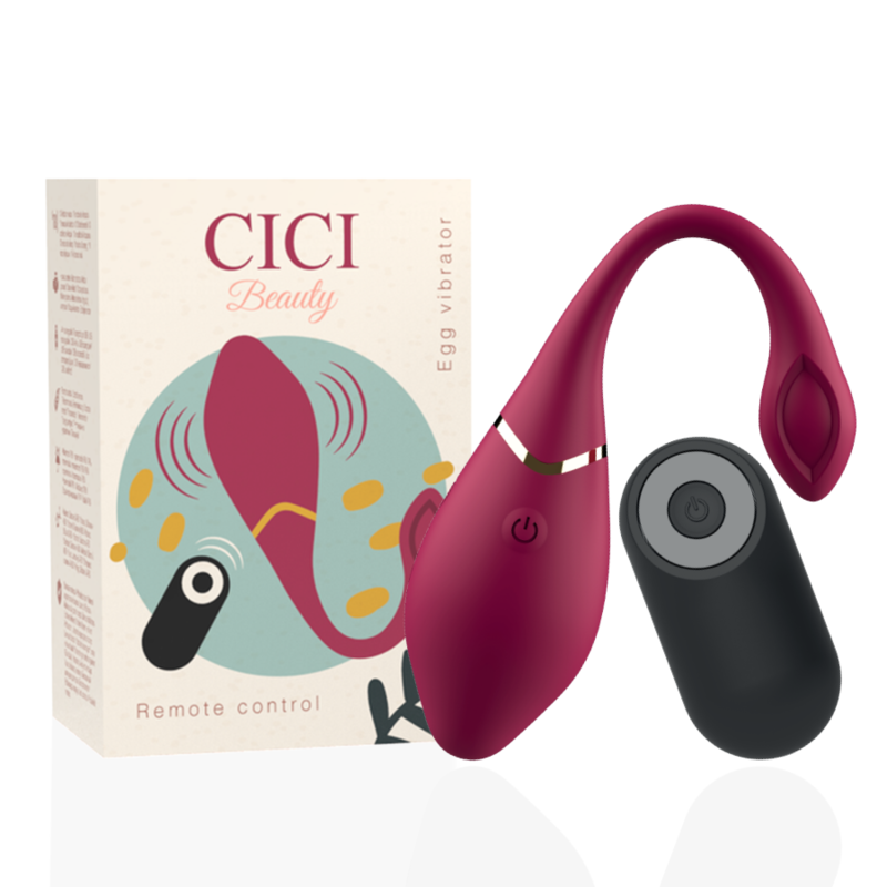 Cici Beauty Ovetto Vibrante con Telecomando in Silicone Premium