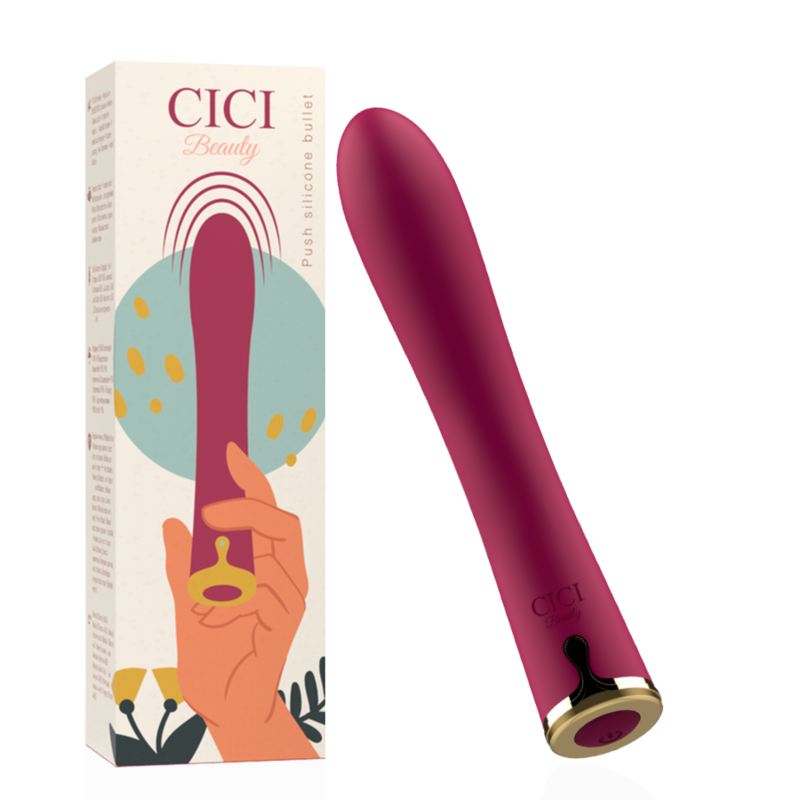 Cici Beauty Push Bullet Ultra Power in Silicone Premium