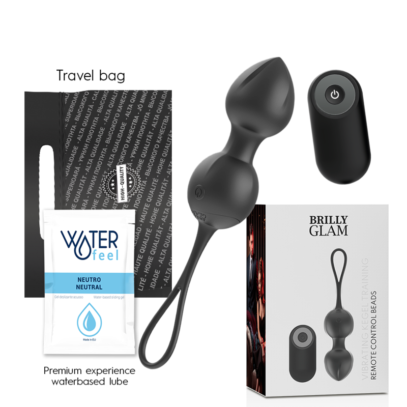 Brilly Glam Palline Kegel Vibranti con Telecomando – immagine 2