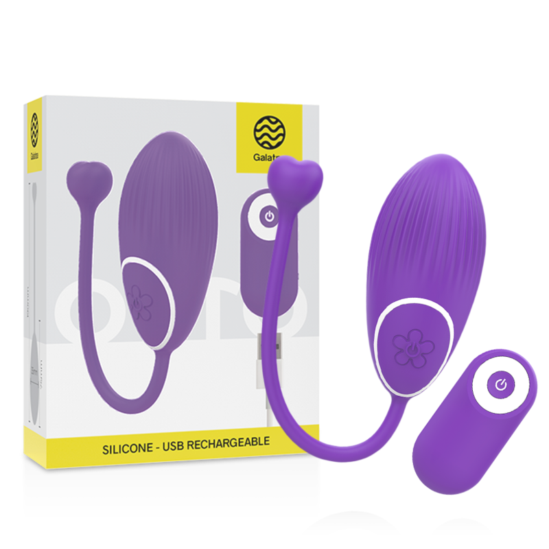 Galatea Otto Click&Play Stimolatore di Coppia con Telecomando