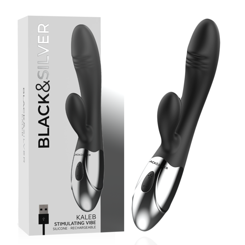 Black&Silver Kaleb Stimolatore Vibrante – immagine 2