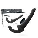Addicted Toys Strap-On Senza Imbracatura con Punto G 18 cm Nero
