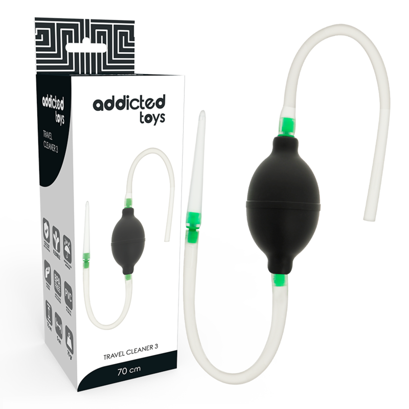 Addicted Toys Set Clistere Anale Nero