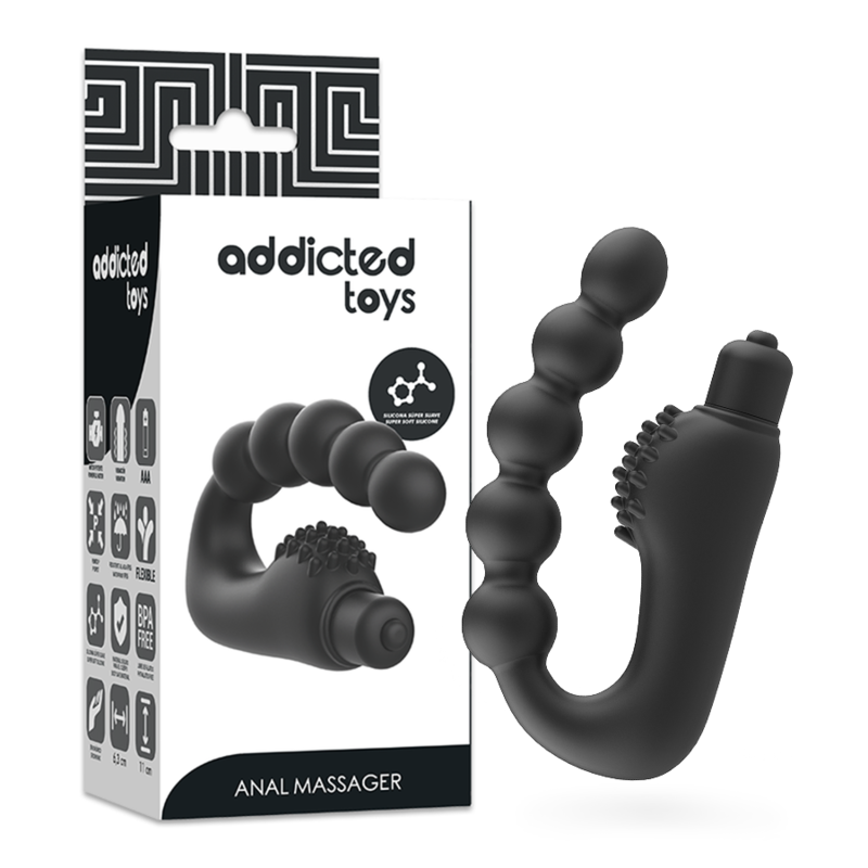 Addicted Toys Massaggiatore Prostatico Vibrante a Batteria