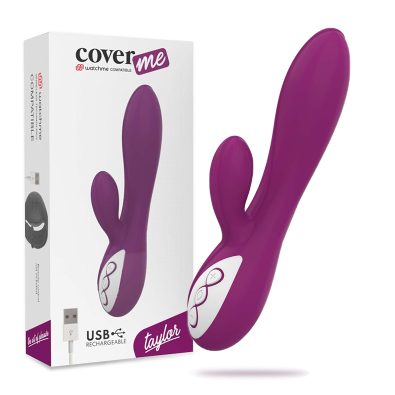 Coverme Taylor Vibratore Rabbit con Telecomando WatchMe – immagine 2