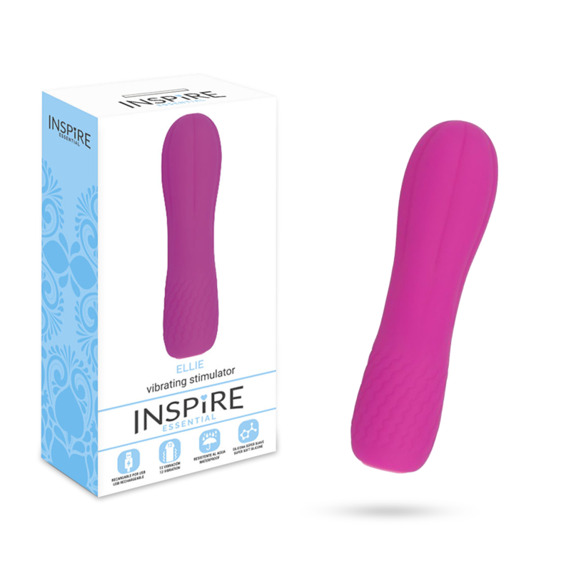 Inspire Essential Ellie Mini Vibratore Flessibile Ricaricabile Viola