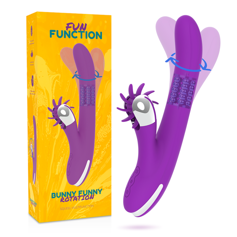 Fun Function Bunny Funny Rotation 2.0 Stimolatore Clitoride