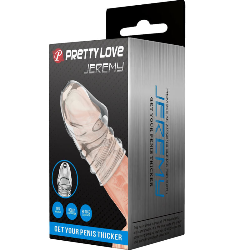 Pretty Love Jeremy Guaina per Pene Ispessente Trasparente – immagine 9
