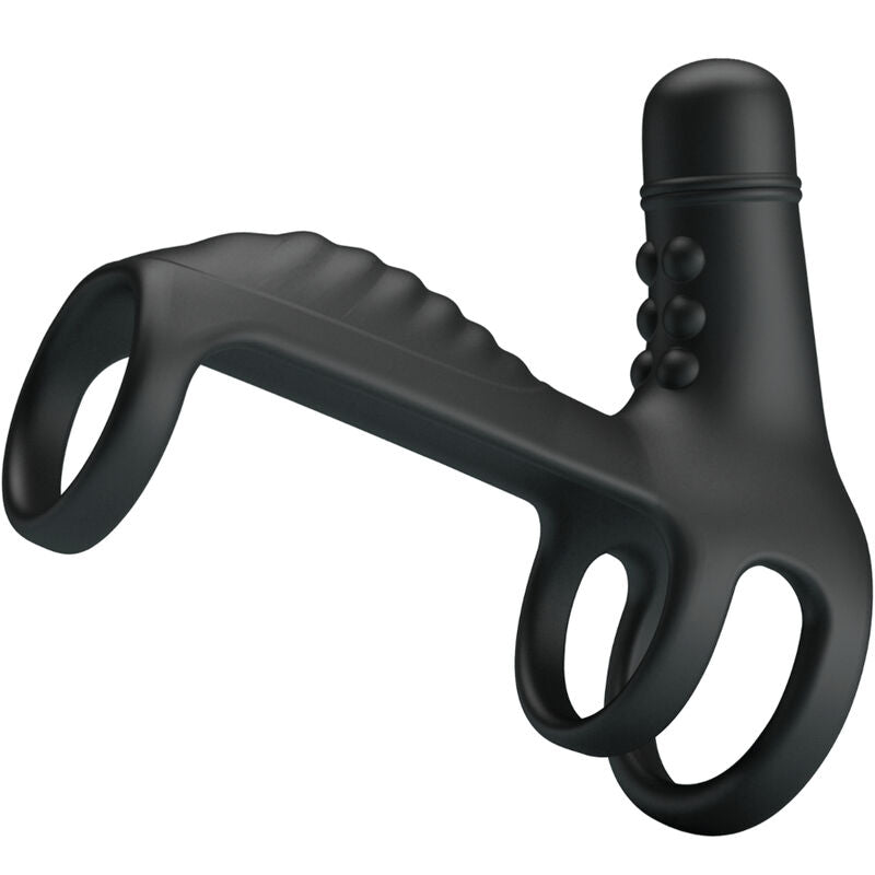 Pretty Love Imbracatura Vibrante per Pene con Noduli 10 Funzioni