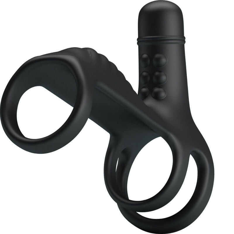 Pretty Love Imbracatura Vibrante per Pene con Noduli 10 Funzioni – immagine 3