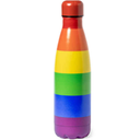 Pride Borraccia Termica in Metallo con Bandiera Arcobaleno LGBT