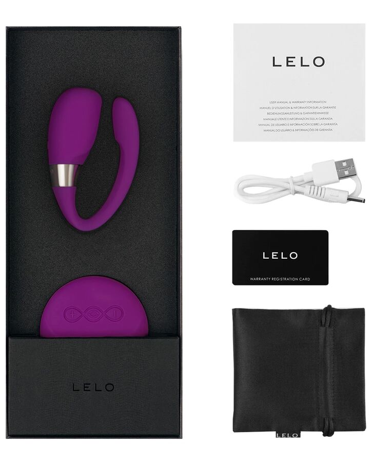 LELO Tiani Insignia Massaggiatore di Coppia Deep Rose – immagine 3