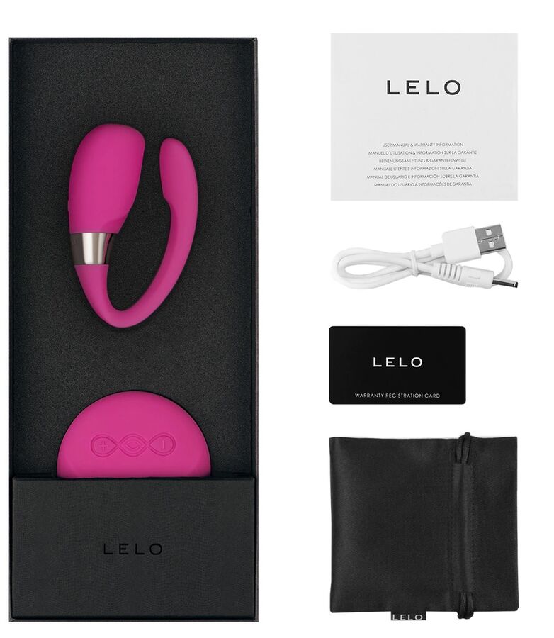 LELO Tiani Insignia Massaggiatore di Coppia Cerise – immagine 4