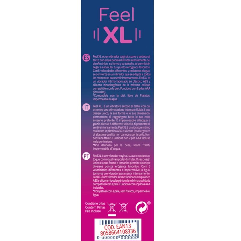 Control Feel XL Vibratore Bullet – immagine 3