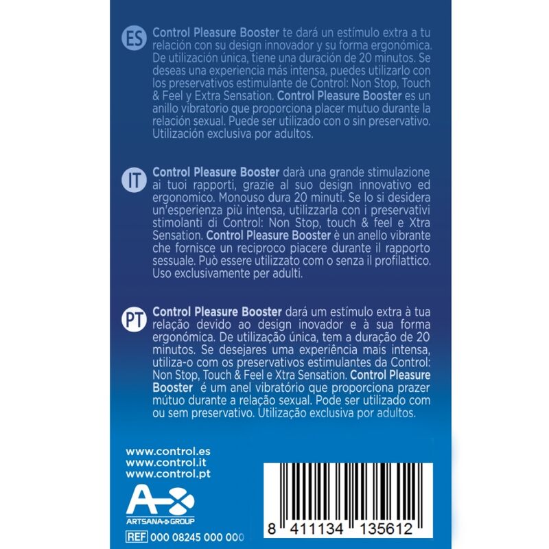 Control Pleasure Vibes Anello Vibrante Monouso – immagine 3