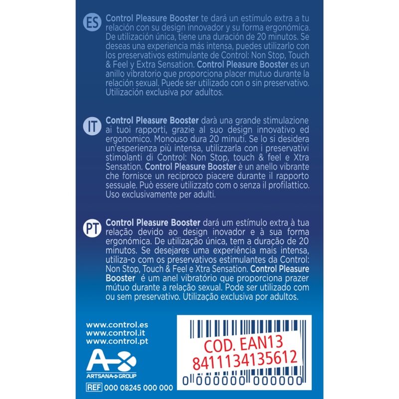 Control Pleasure Booster Anello Vibrante Monouso – immagine 3