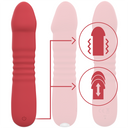 Intense Juni Vibratore con Movimento Su e Giù 10 Vibrazioni Rosso – immagine 2