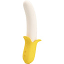 Pretty Love Banana Geek Vibratore con Spinta Su e Giù 7 Vibrazioni
