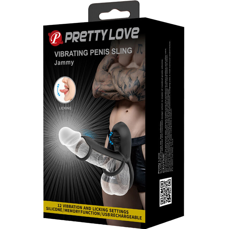 Pretty Love Jammy Imbracatura Vibrante con Lingue Ricaricabile – immagine 11