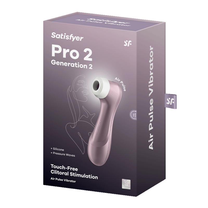 Satisfyer Pro 2 Stimolatore Clitorideo a Onde di Pressione d'aria Viola – immagine 4