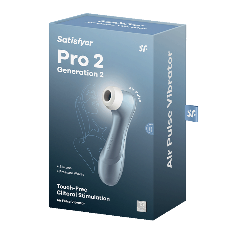 Satisfyer Pro 2 Stimolatore Clitorideo a Onde di Pressione d'aria Blu – immagine 4