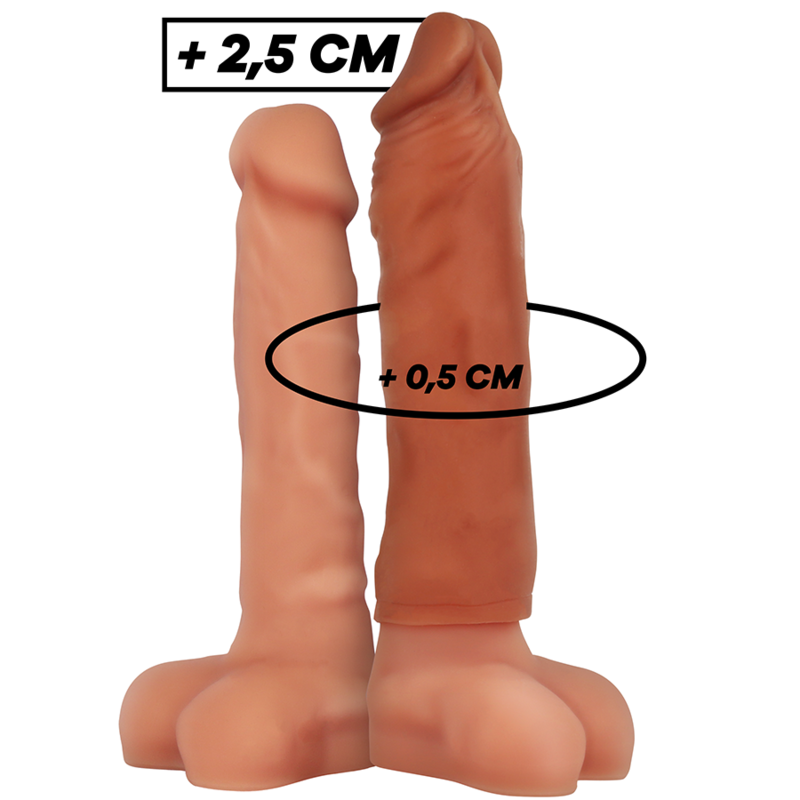 VirilXL Extra Comfort V5 Guaina Estensore Pene Marrone