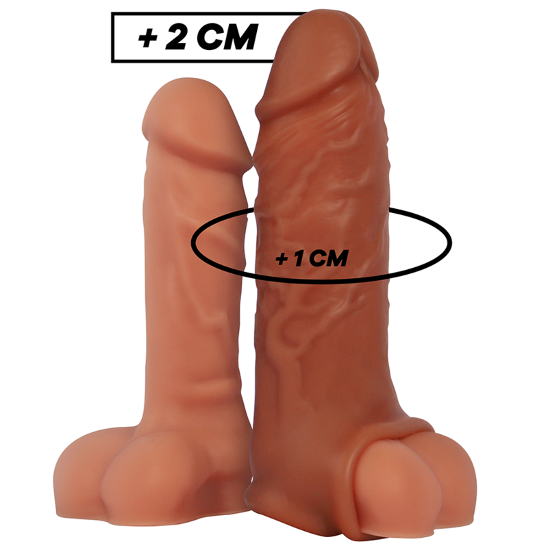 VirilXL Extra Comfort V9 Guaina Estensore Pene Marrone