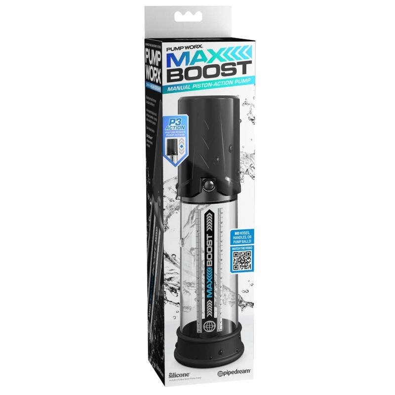 Pump Worx Max Boost Pompa per Pene Nera – immagine 5