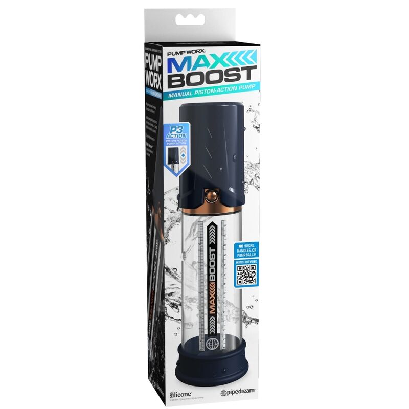 Pump Worx Max Boost Pompa per Pene Blu – immagine 6