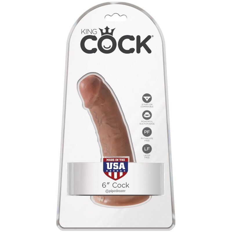 King Cock Dildo Realistico 15 cm Caramello – immagine 6