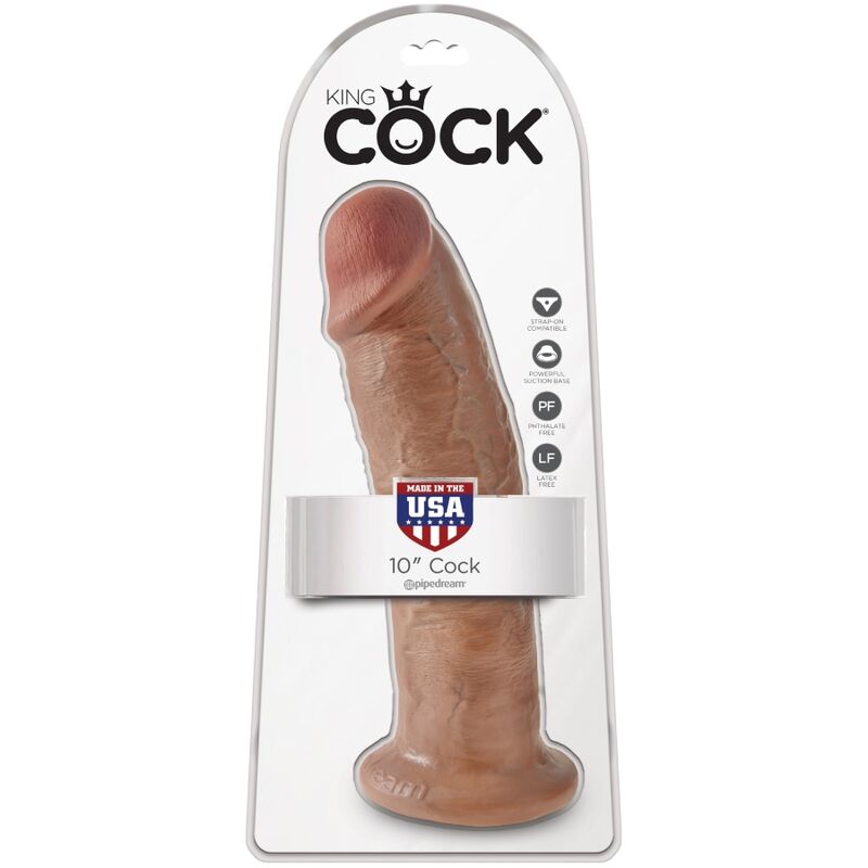 King Cock Dildo Realistico 24 cm Caramello – immagine 6