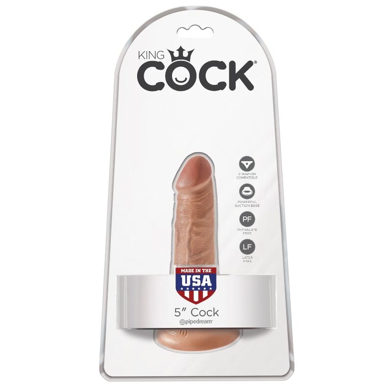 King Cock Dildo Realistico 12 cm Caramello – immagine 6