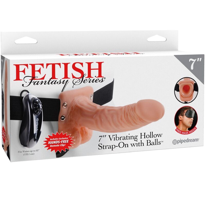 Fetish Fantasy Strap-On Cavo Realistico con Telecomando 17,8 cm