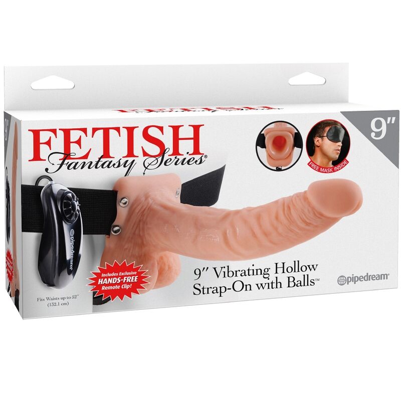 Fetish Fantasy Strap-On Cavo Realistico con Telecomando 23 cm