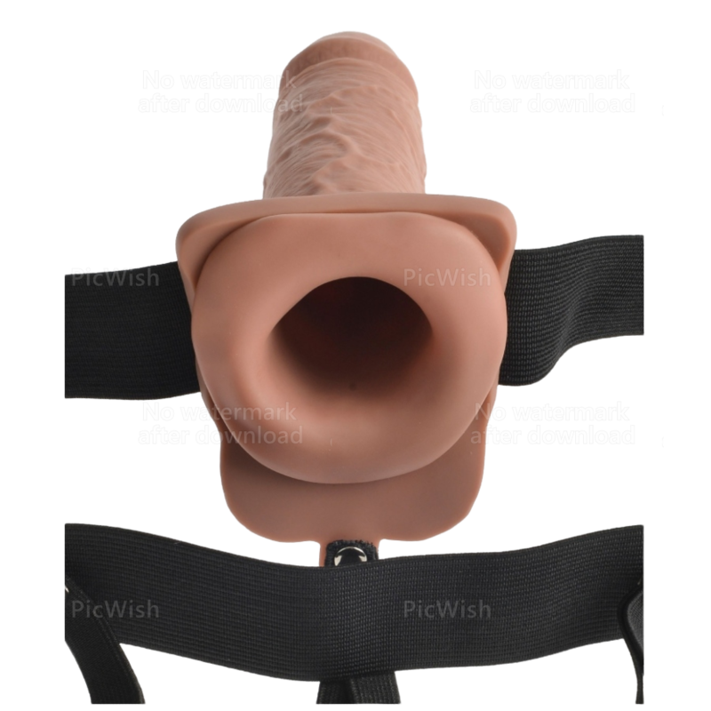 Fetish Fantasy Strap-On Cavo Realistico Vibrante Ricaricabile 17,8 cm – immagine 4