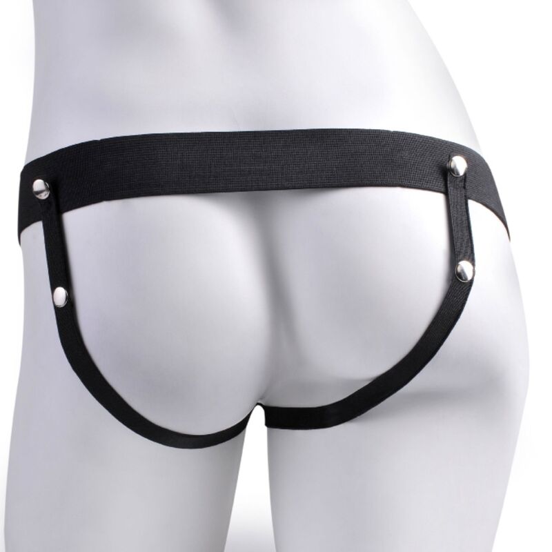Fetish Fantasy Strap-On Cavo Realistico Vibrante Ricaricabile 17,8 cm – immagine 6