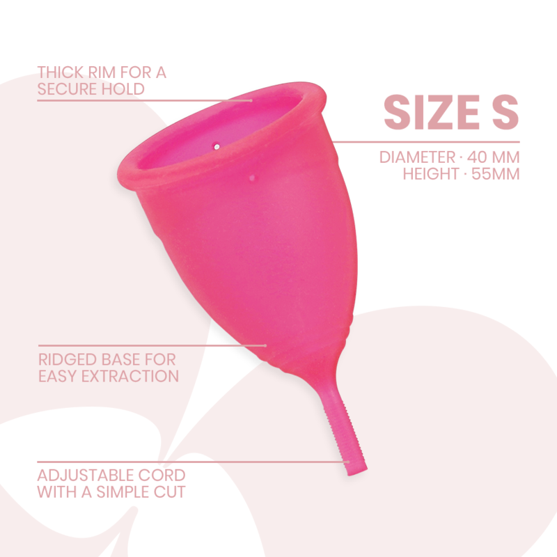 Intimichic Coppetta Mestruale Taglia S in Silicone Medicale – immagine 3