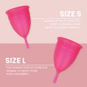 Intimichic Coppetta Mestruale Taglia L in Silicone Medicale – immagine 4