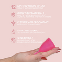 Intimichic Coppetta Mestruale Taglia L in Silicone Medicale – immagine 5
