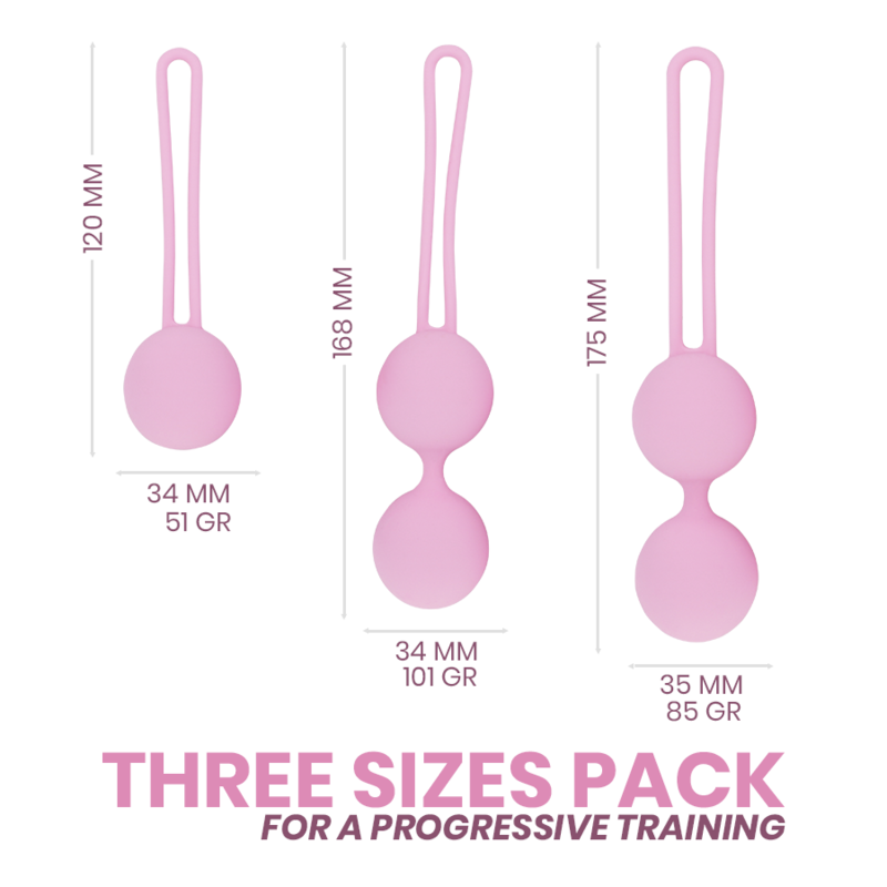 Intimichic Pelvis Health II Set Palline per Riabilitazione Pelvica – immagine 2