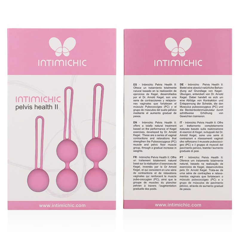 Intimichic Pelvis Health II Set Palline per Riabilitazione Pelvica – immagine 7