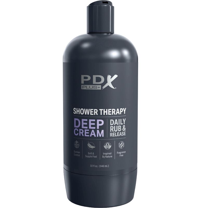 PDX Plus Shower Therapy Masturbatore Discreto a Flacone di Shampoo – immagine 4