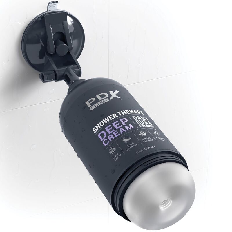PDX Plus Shower Therapy Masturbatore Discreto a Flacone di Shampoo – immagine 2
