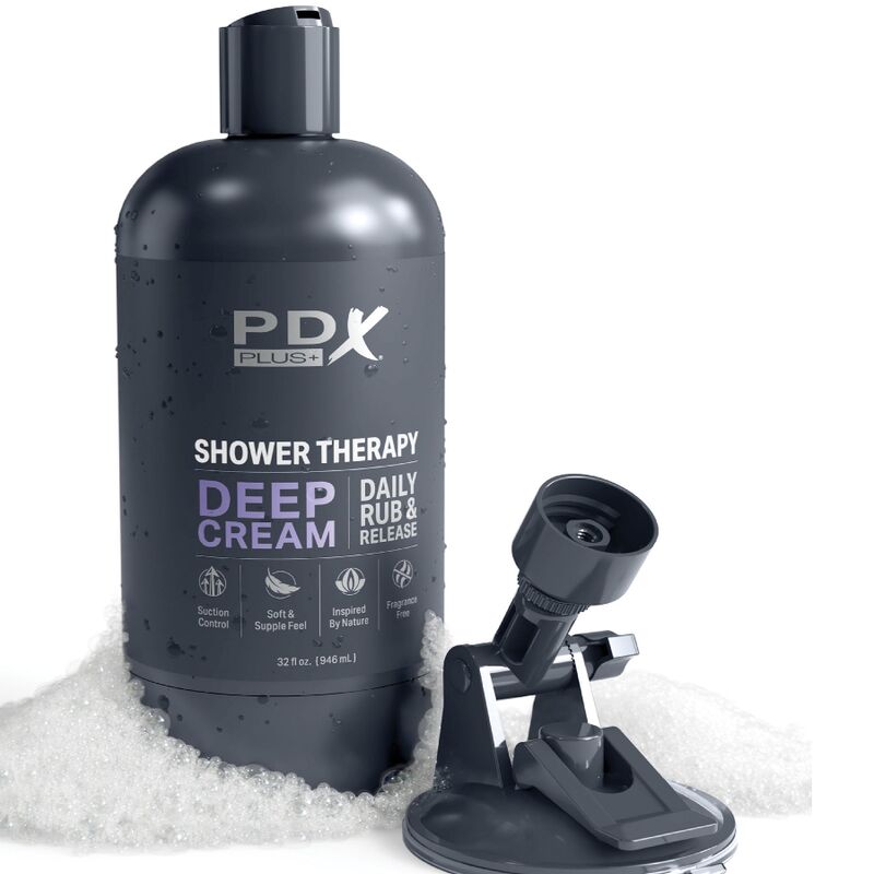 PDX Plus Shower Therapy Masturbatore Discreto a Flacone di Shampoo – immagine 5
