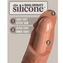 King Cock Elite Imbracatura Regolabile con Dildo in Silicone Comfy 17,8 cm – immagine 10