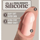 King Cock Elite Deluxe Body Dock kit strap-on con dildo realistico 20,3 cm – foto 13